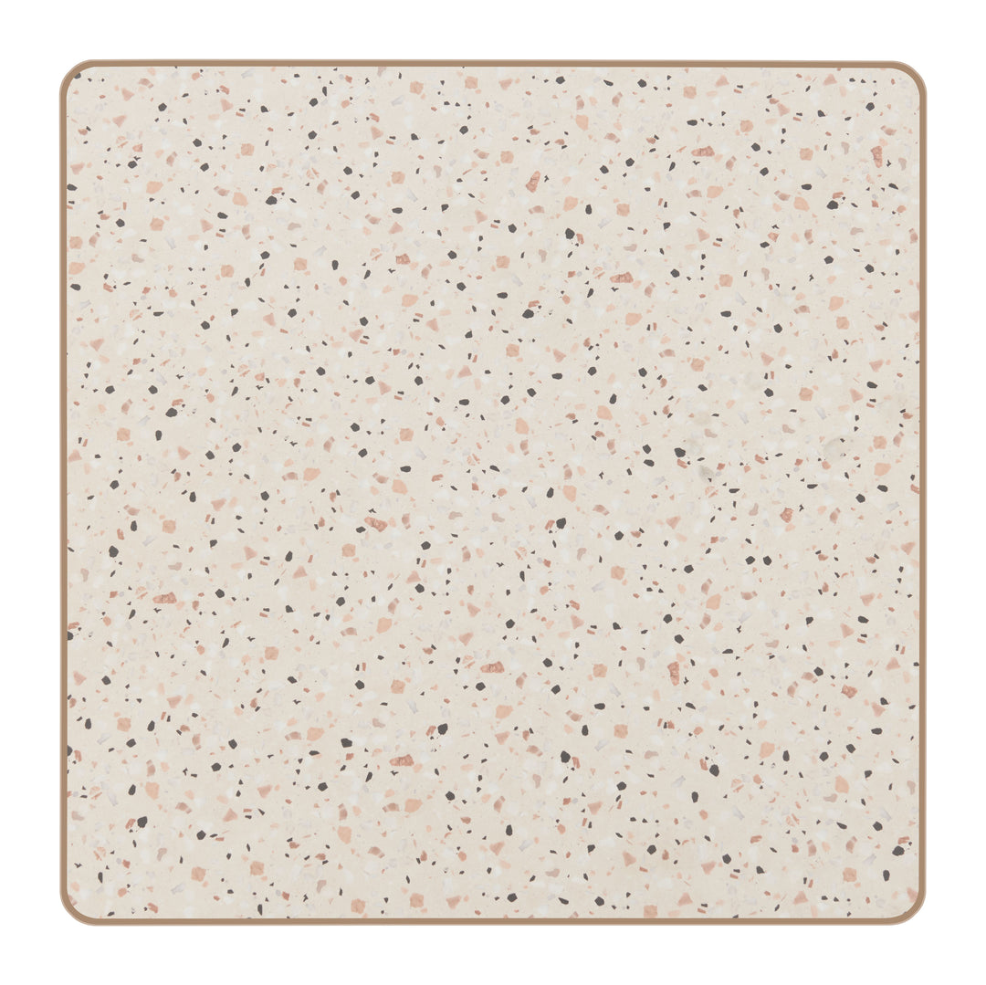Zuo Spot Bistro Table Beige & Gold