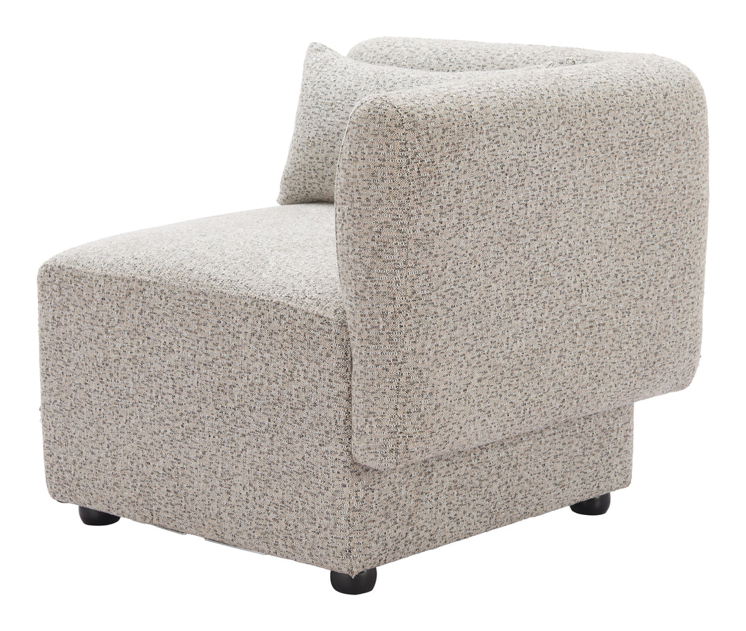 Zuo Simu Corner Chair Dune Greige