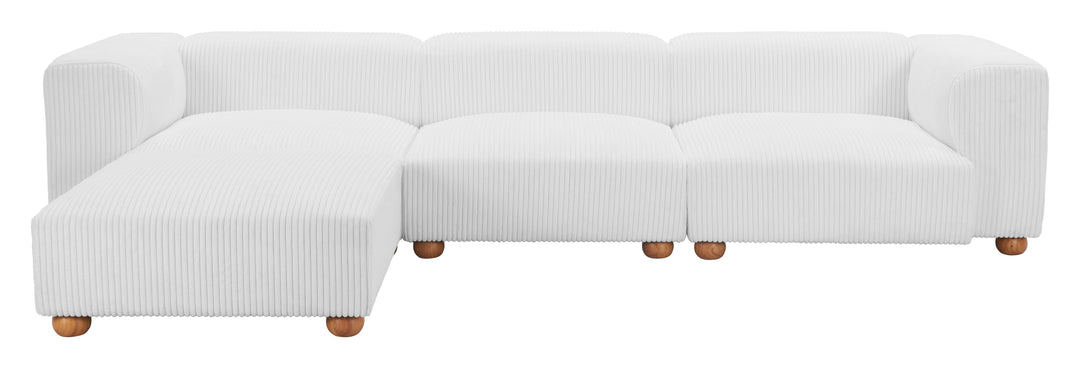 Zuo Tayte Ottoman White