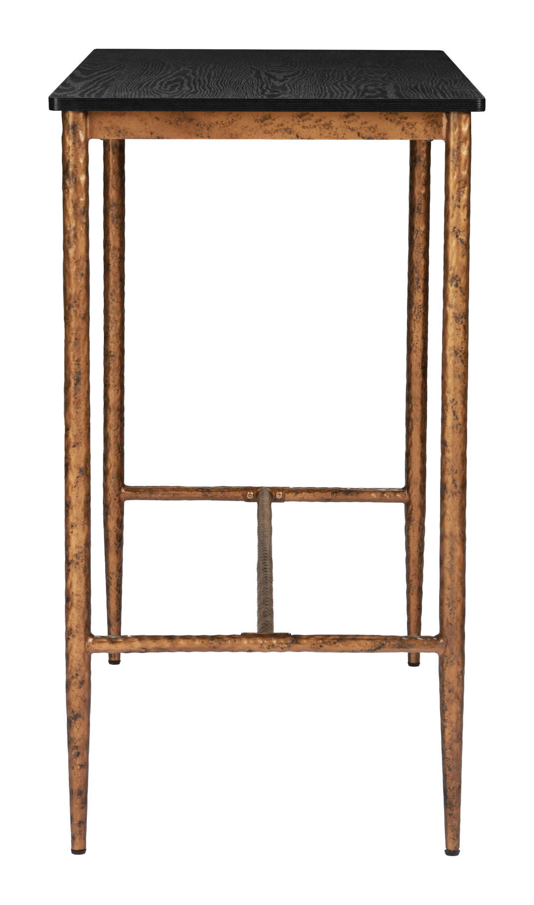 Zuo Nida Bar Table Black & Bronze