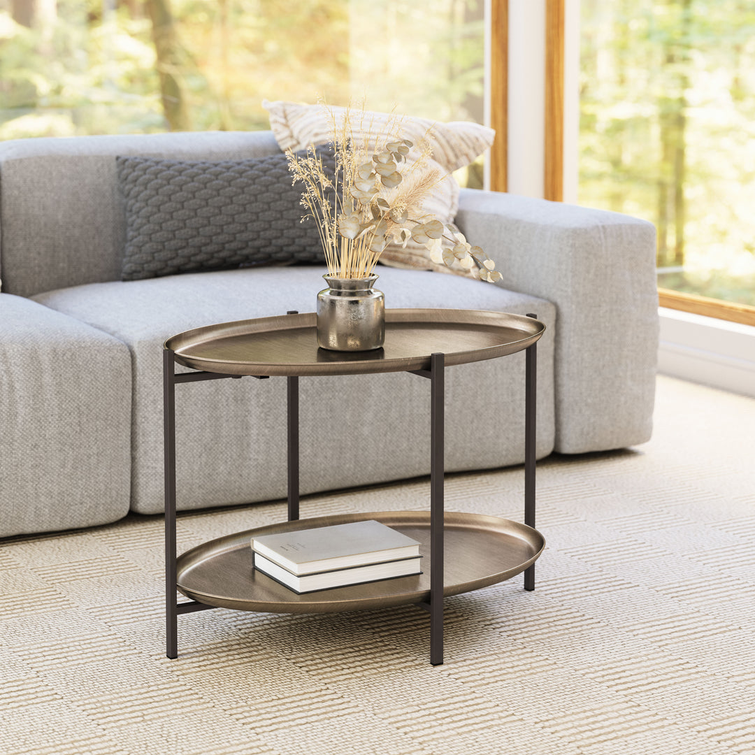 Zuo Bronson Coffee Table Bronze