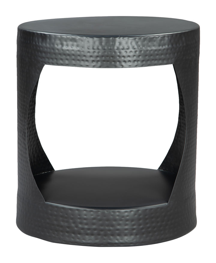 Zuo Nuuk Side Table Black