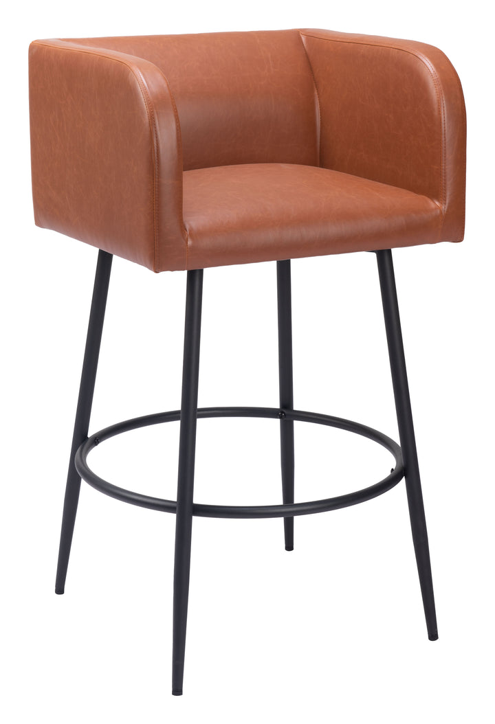 Zuo Horbat Barstool (Set of 2) Brown