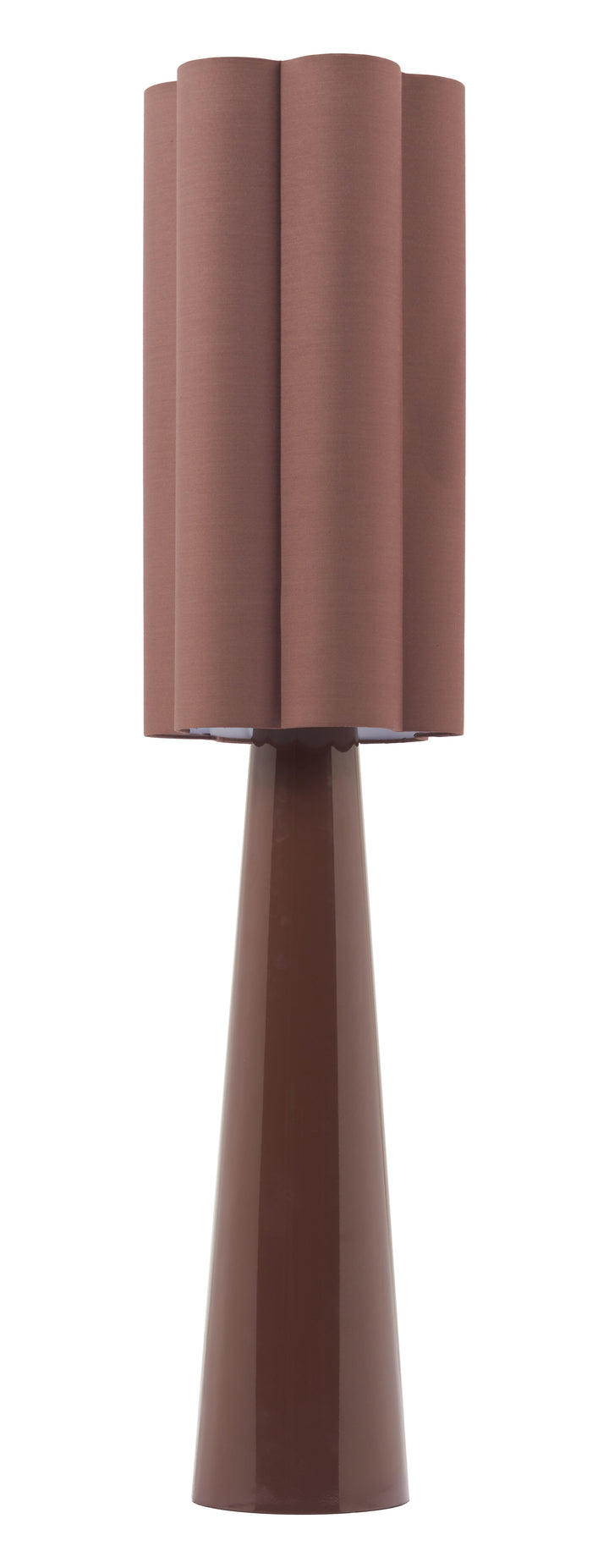 Zuo Violet Floor Lamp Brown