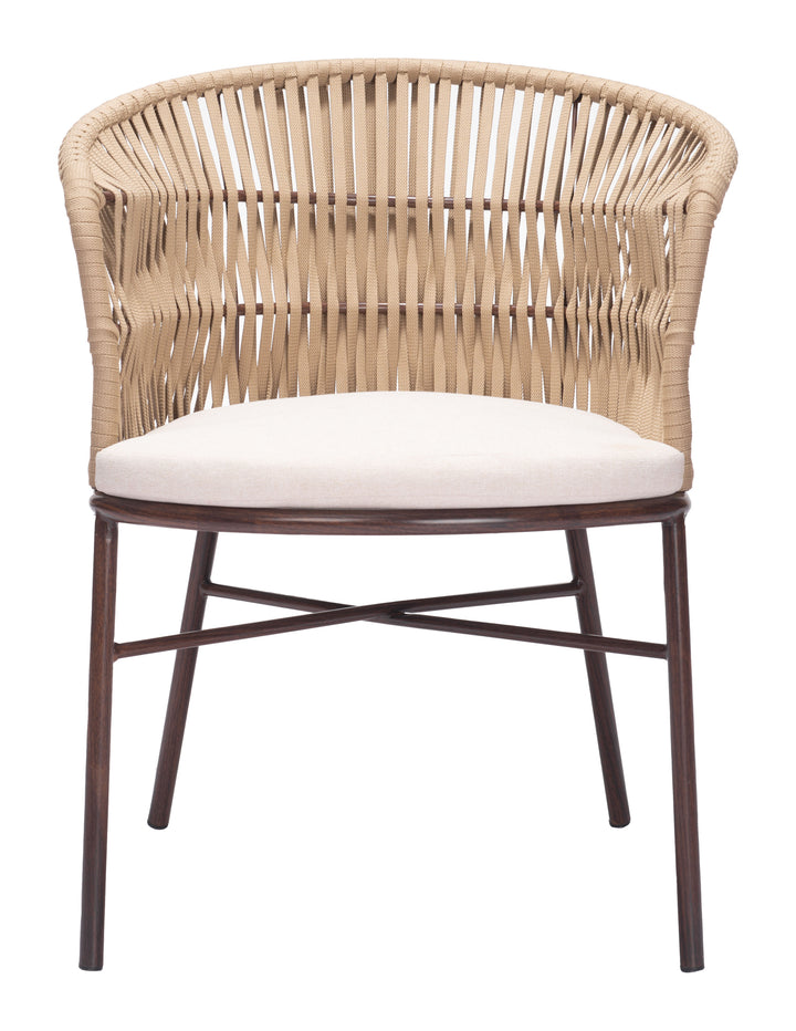 Zuo Freycinet Dining Chair (Set of 2) Natural