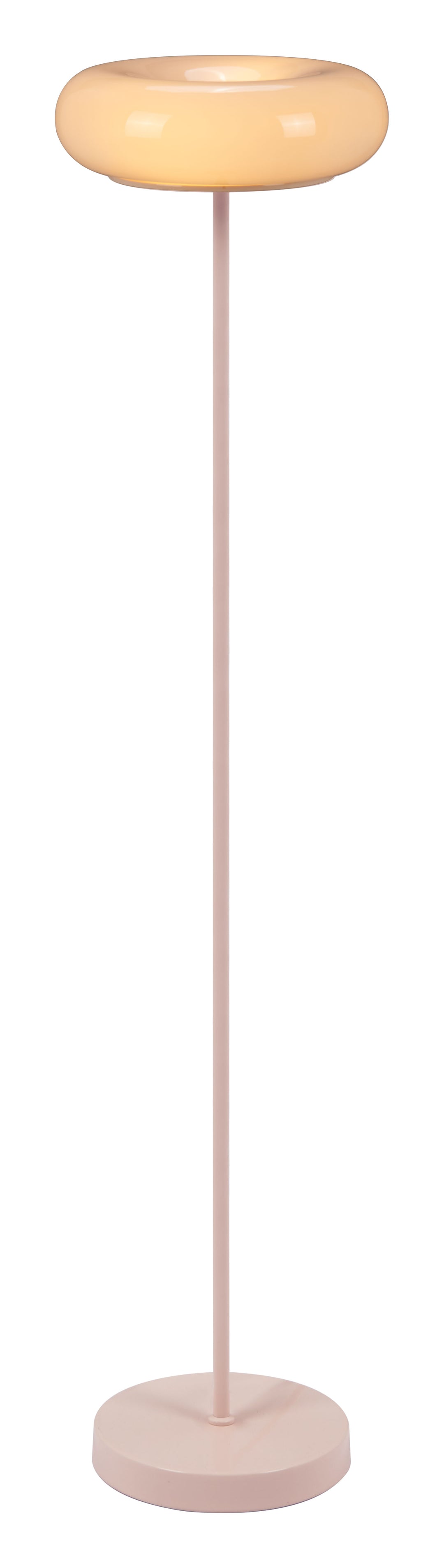 Zuo Munk Floor Lamp Pink