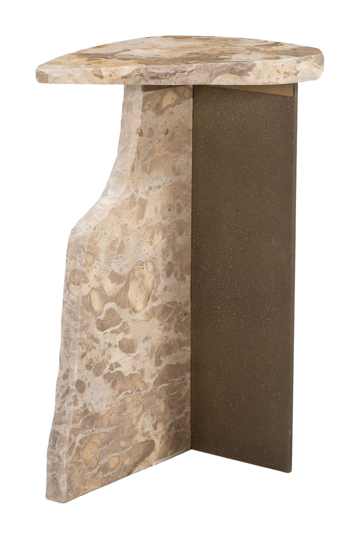 Zuo Surya Side Table Beige