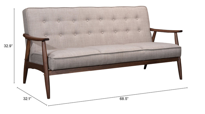 Zuo Rocky Sofa Putty