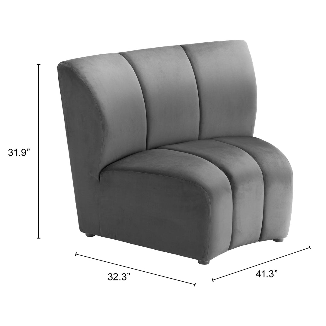 Zuo Garbi Modular Sectional Black