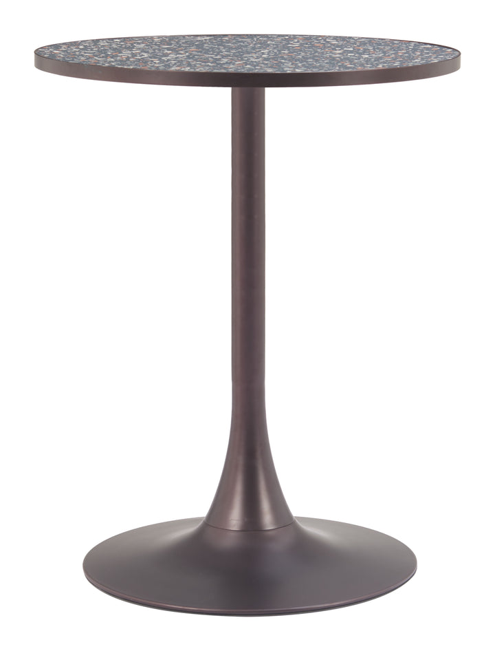 Zuo Bite Bistro Table Black & Bronze