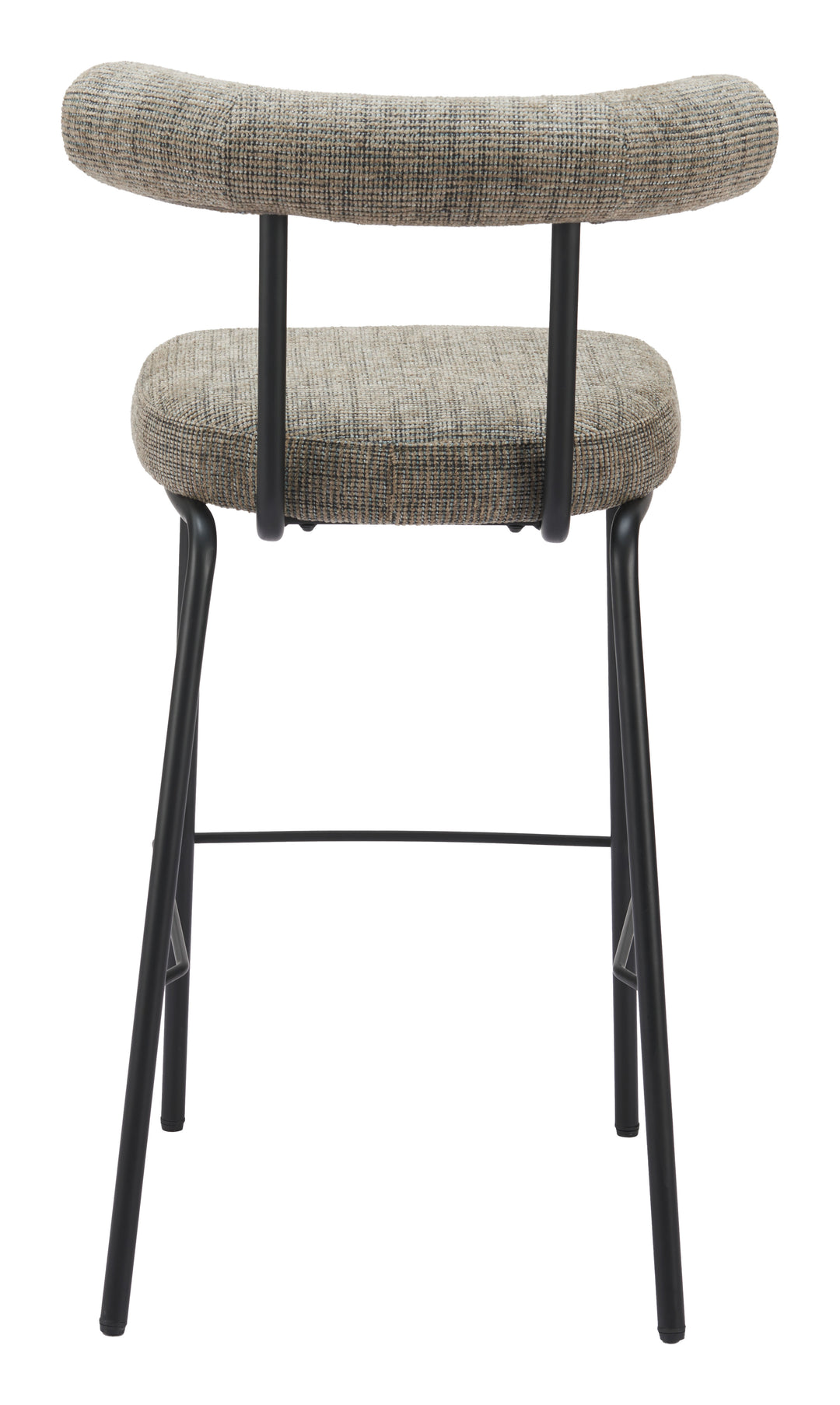 Zuo Kede Barstool Green Tweed