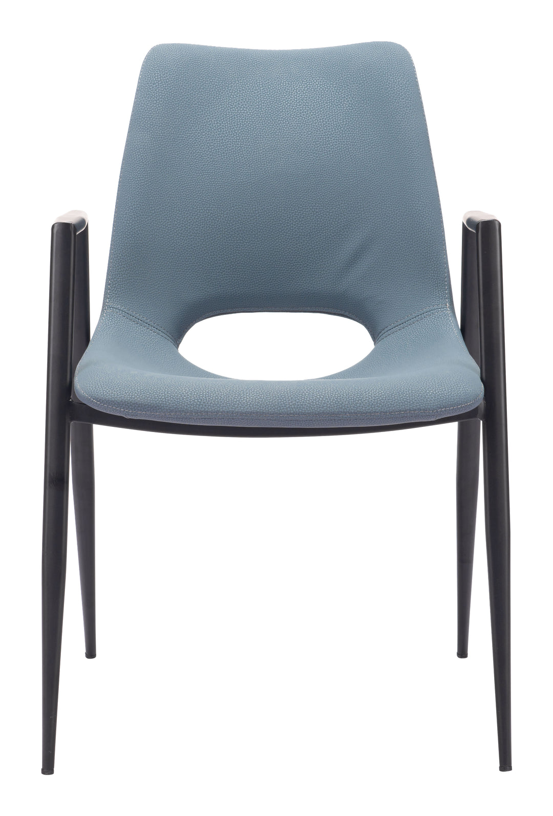 Zuo Desi Dining Chair (Set of 2) Azure Gray