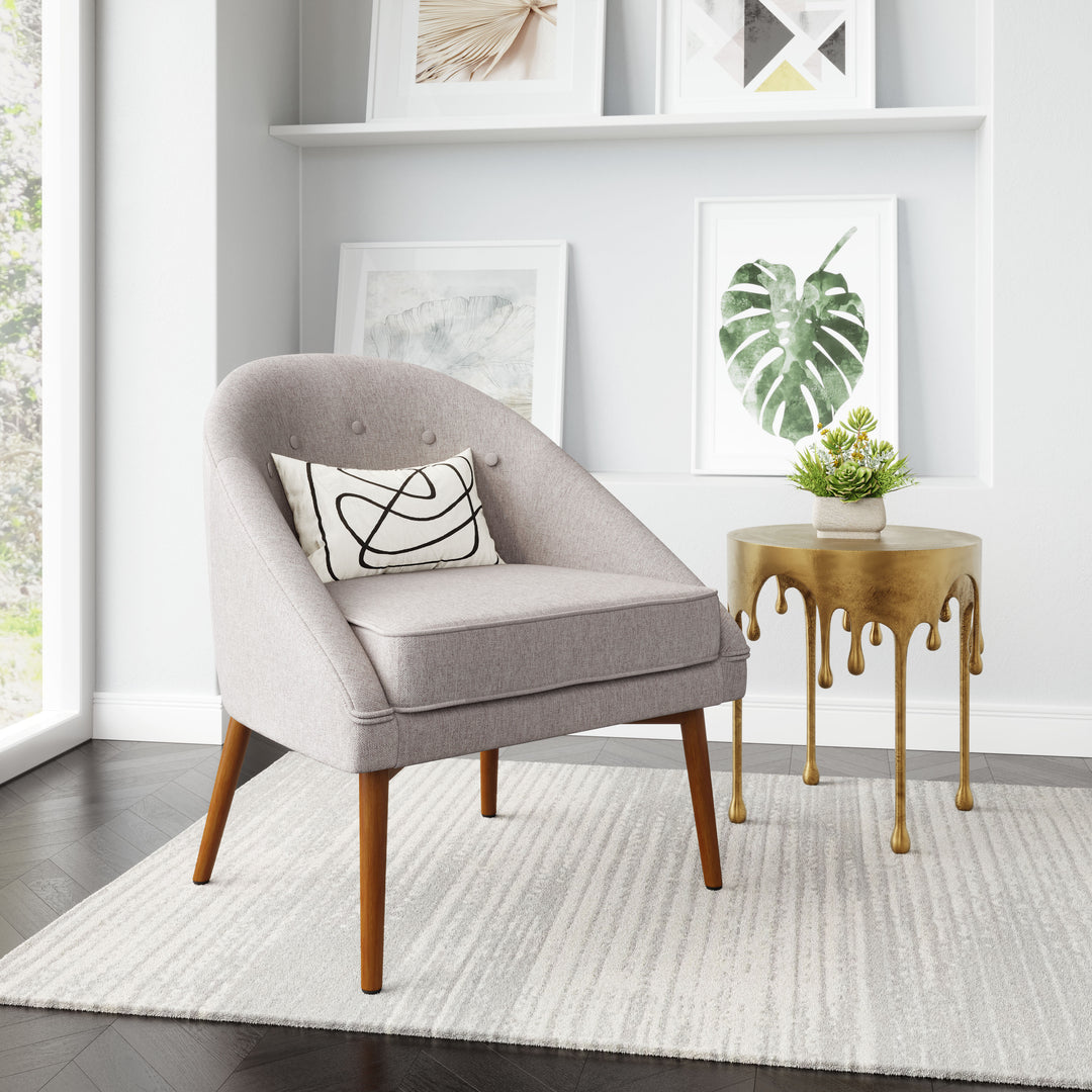 Zuo Carter Accent Chair Gray