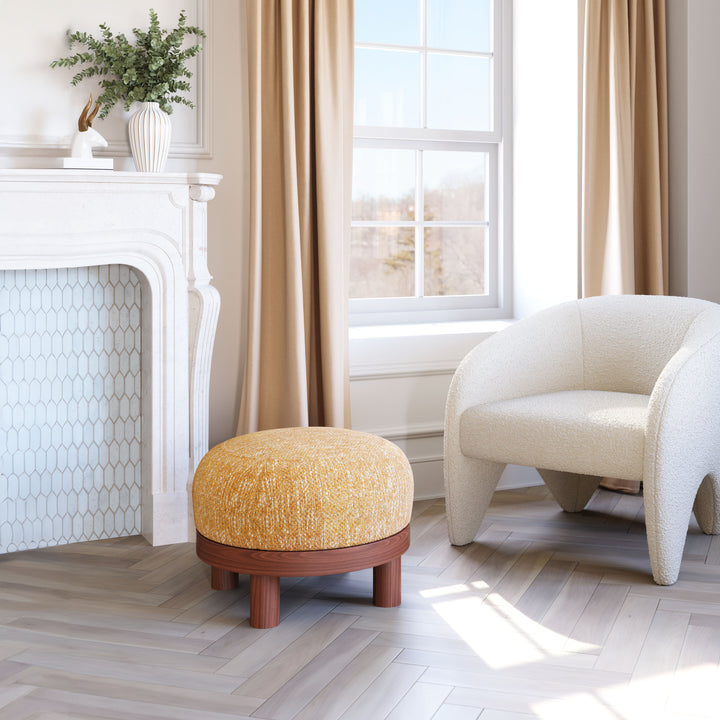 Zuo Gome Ottoman Oat Yellow