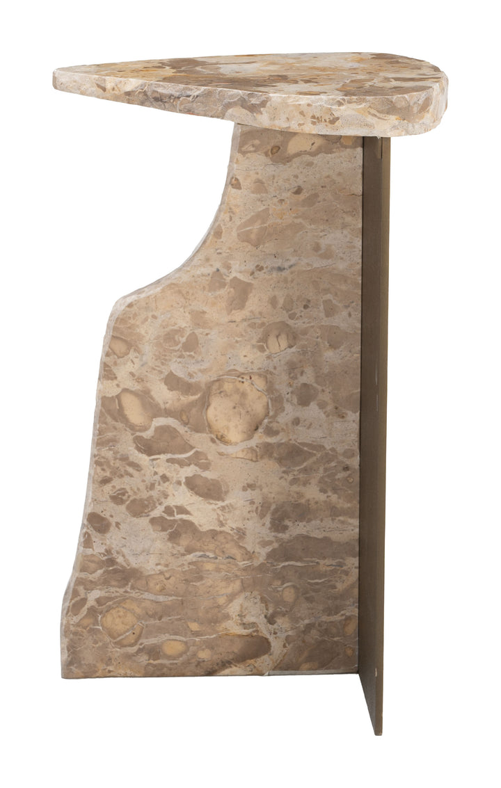 Zuo Surya Side Table Beige