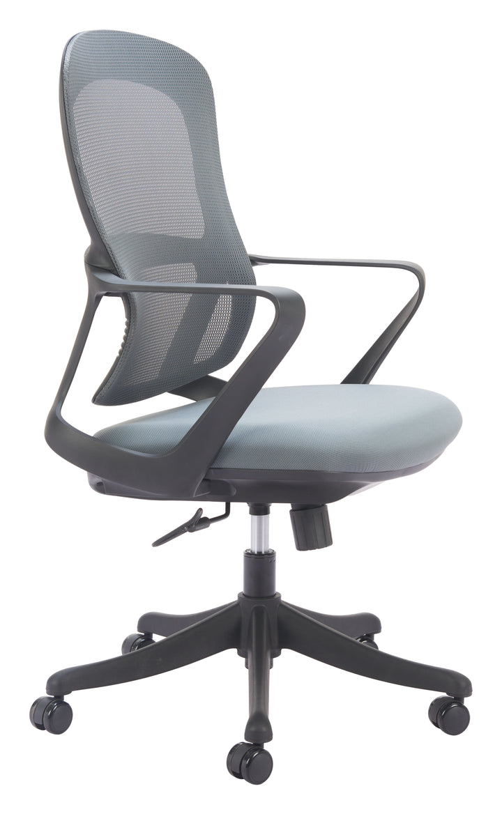 Zuo Delo Office Chair Gray