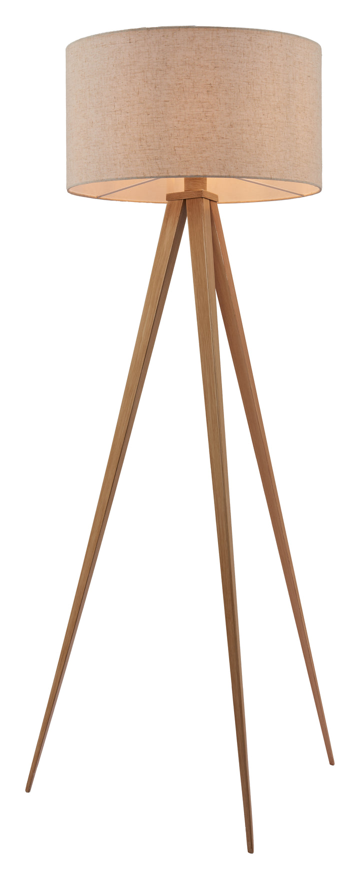 Zuo Imperial Floor Lamp Beige & Natural