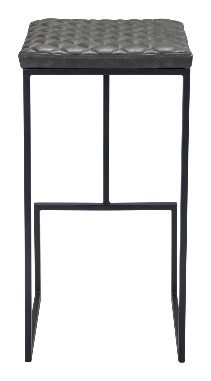 Zuo Element Barstool Gray