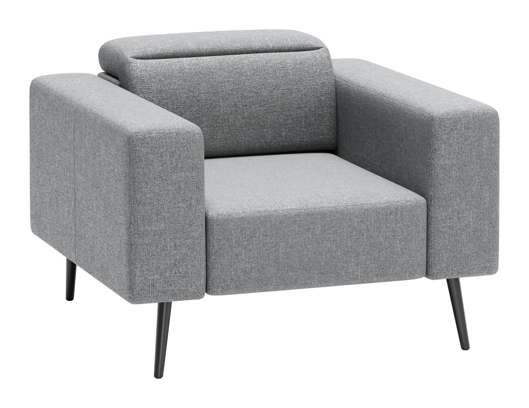 Zuo Milan Armchair Dark Gray