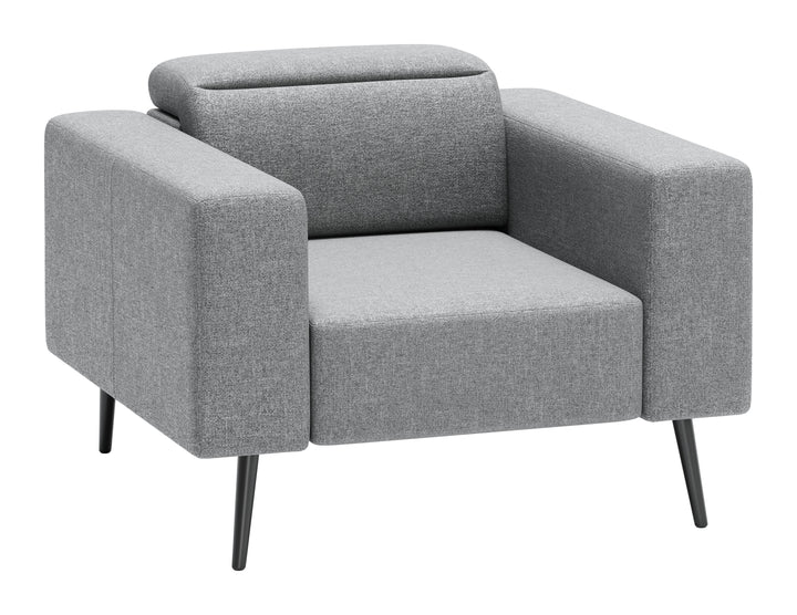 Zuo Milan Armchair Dark Gray