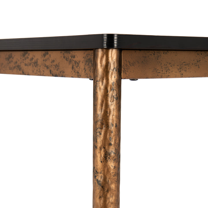Zuo Nida Bar Table Black & Bronze