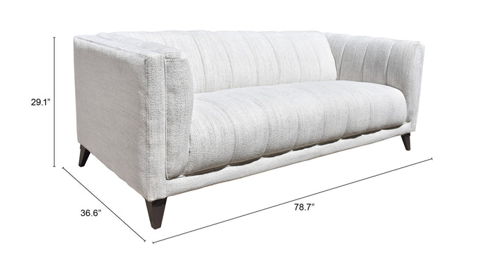 Zuo Punta Cana Sofa Leonardo Snow