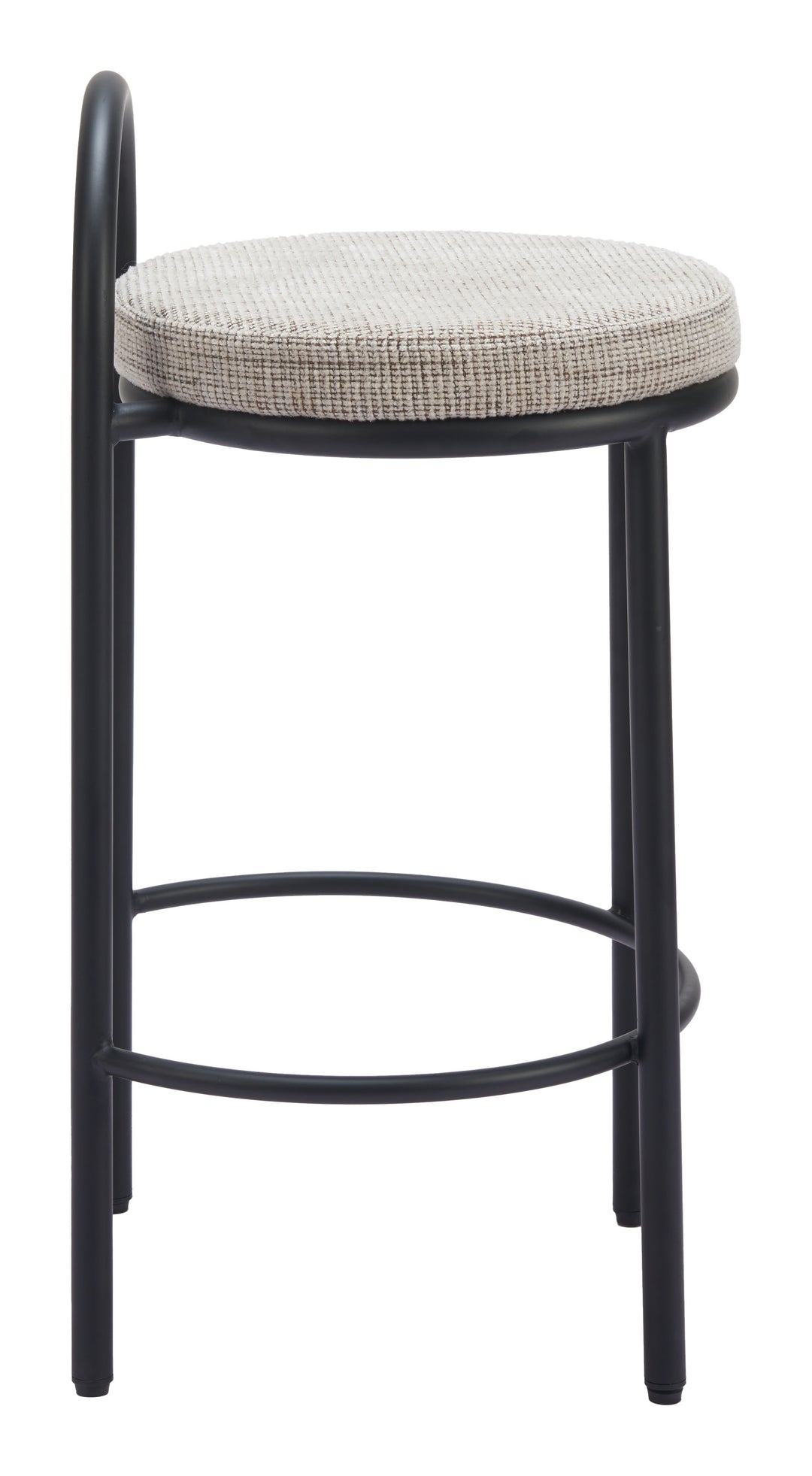 Zuo Sisal Counter Stool (Set of 2) Beige Tweed