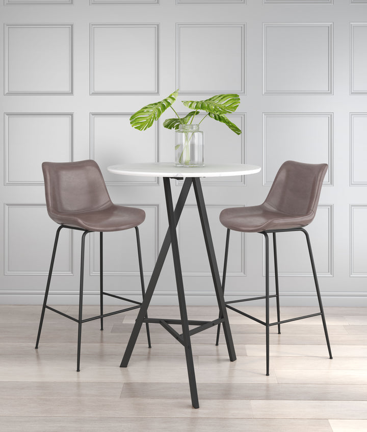 Zuo Byron Barstool Brown
