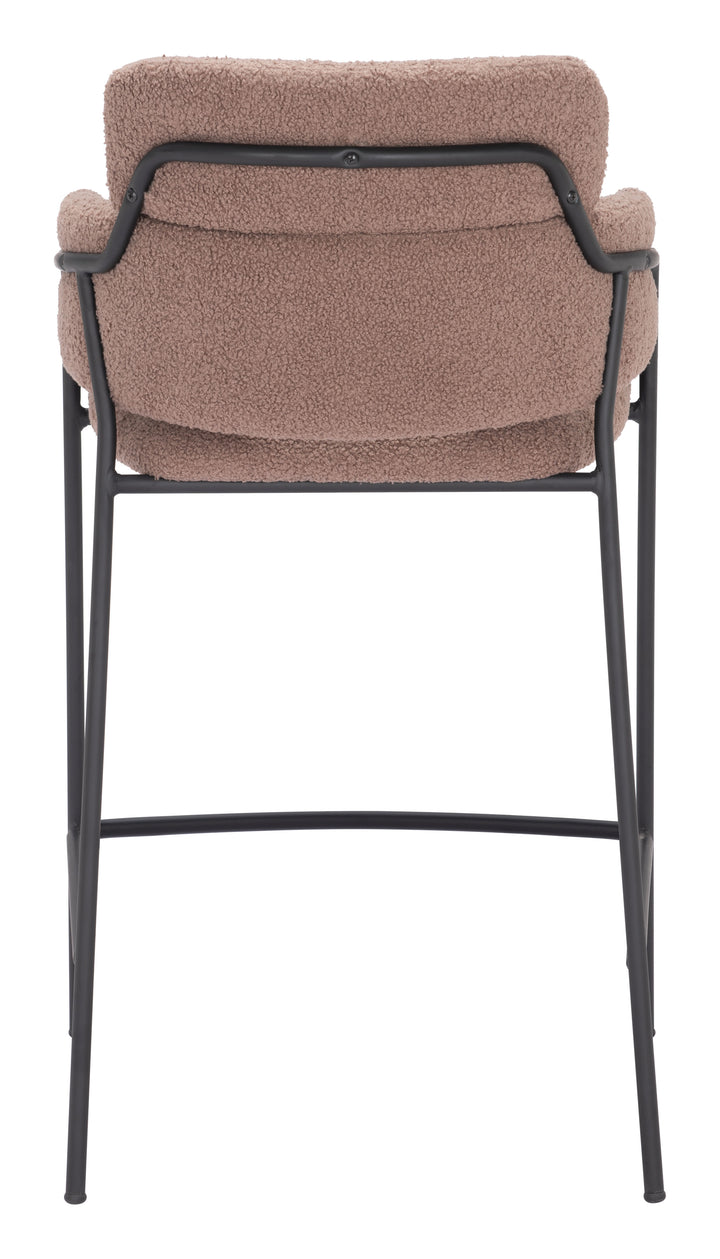 Zuo Marcel Counter Stool (Set of 2) Brown
