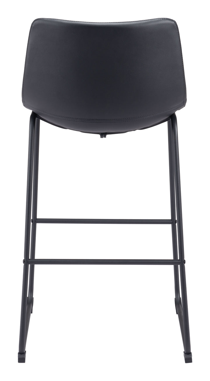 Zuo Smart Barstool (Set of 2) Black