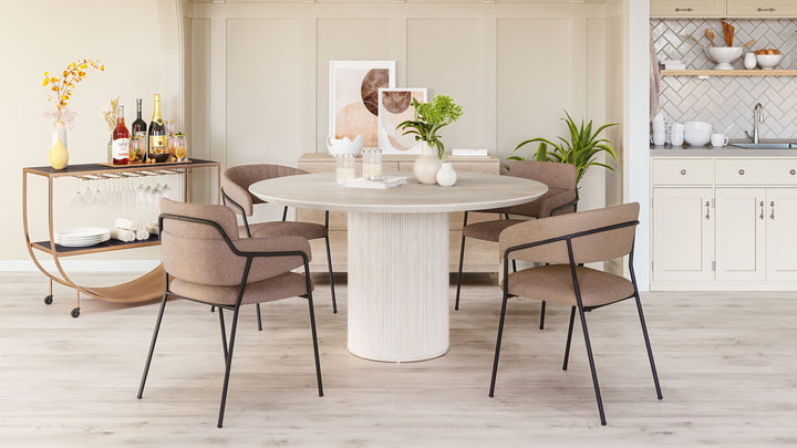 Zuo Josephine Dining Chair (Set of 2) Brown