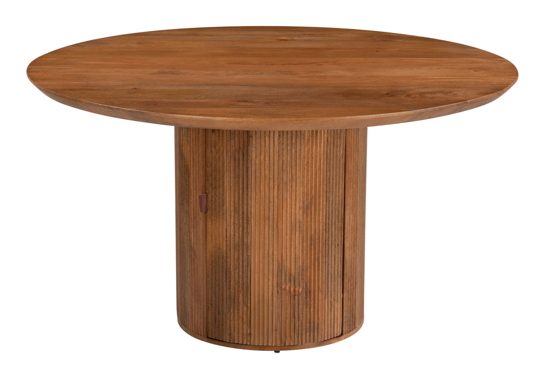 Zuo Izola Dining Table Brown