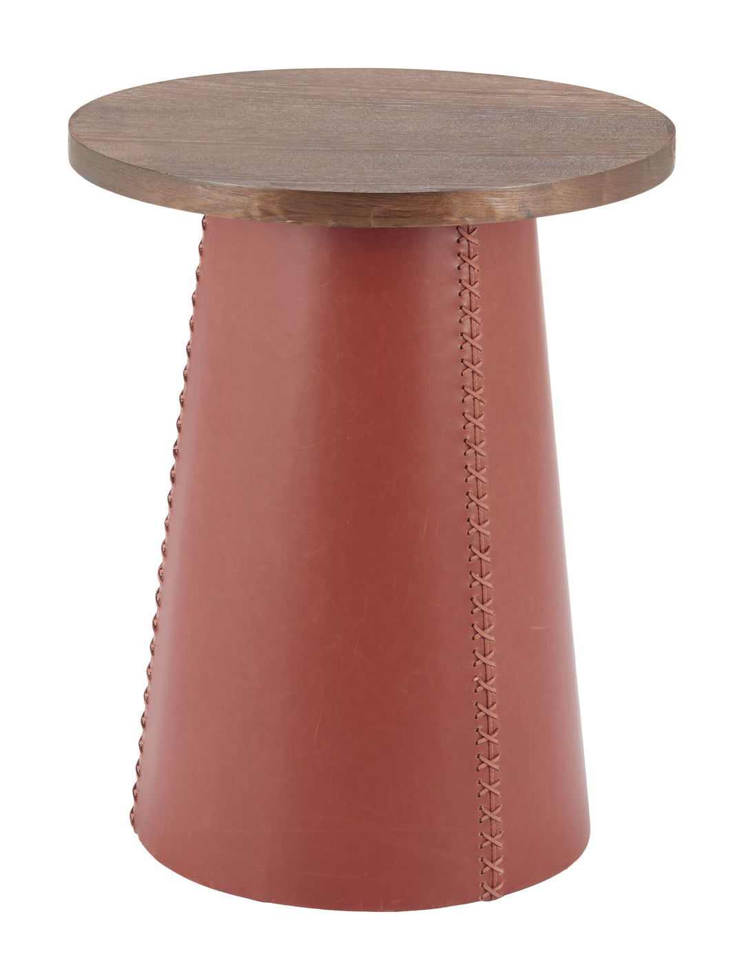 Zuo Dikis Side Table Brown