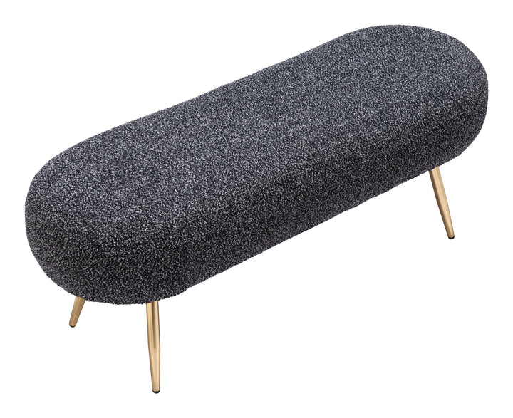 Zuo Creek Bench Glitter Black