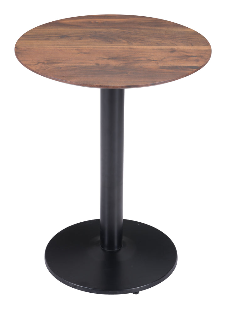 Zuo Alto Bistro Table Brown & Black
