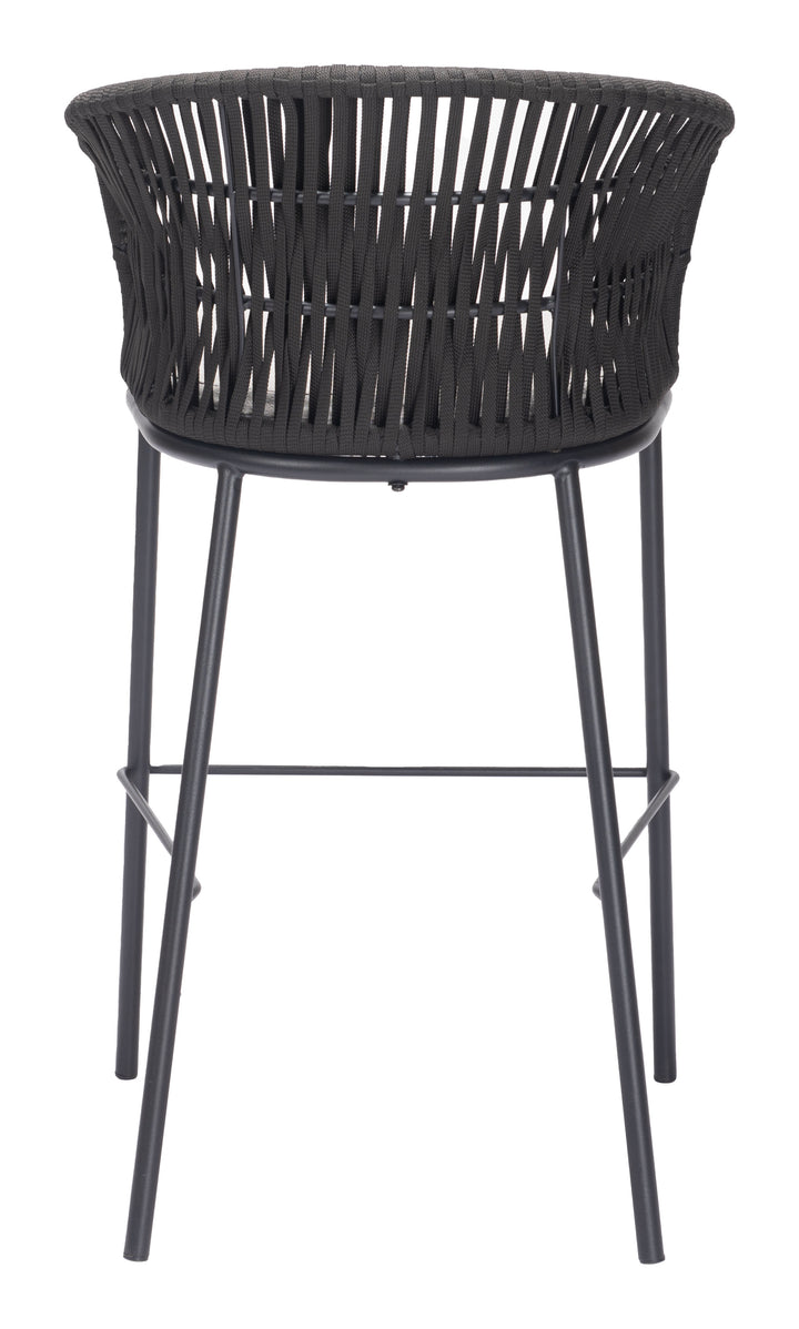 Zuo Freycinet Barstool (Set of 2) Black