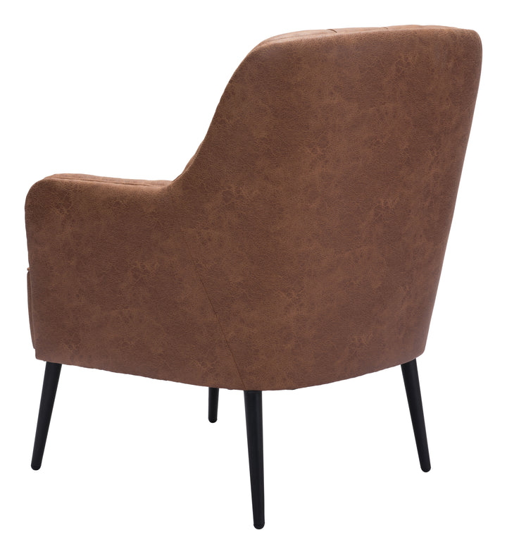 Zuo Tasmania Accent Chair Vintage Brown