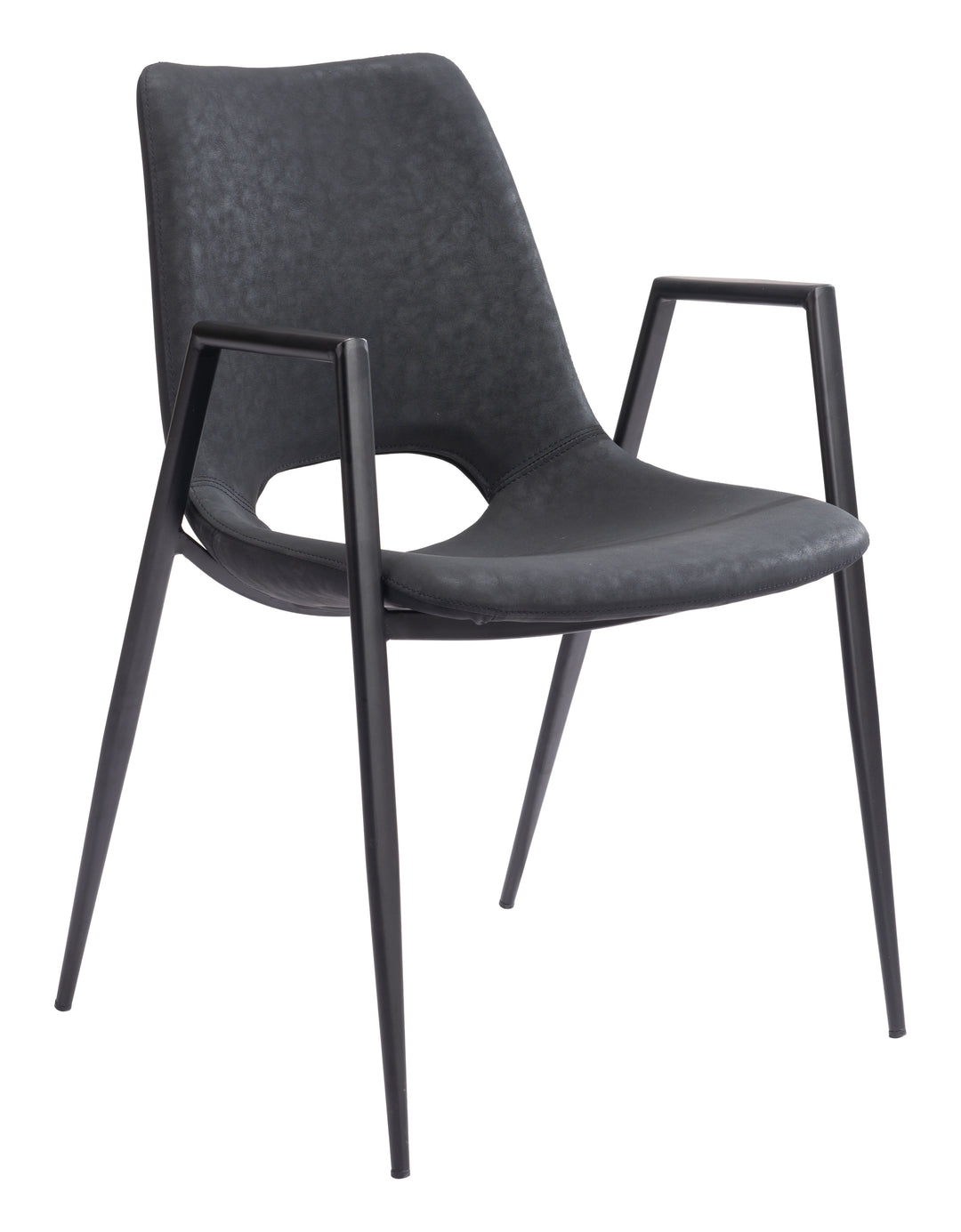 Zuo Desi Dining Chair (Set of 2) Black