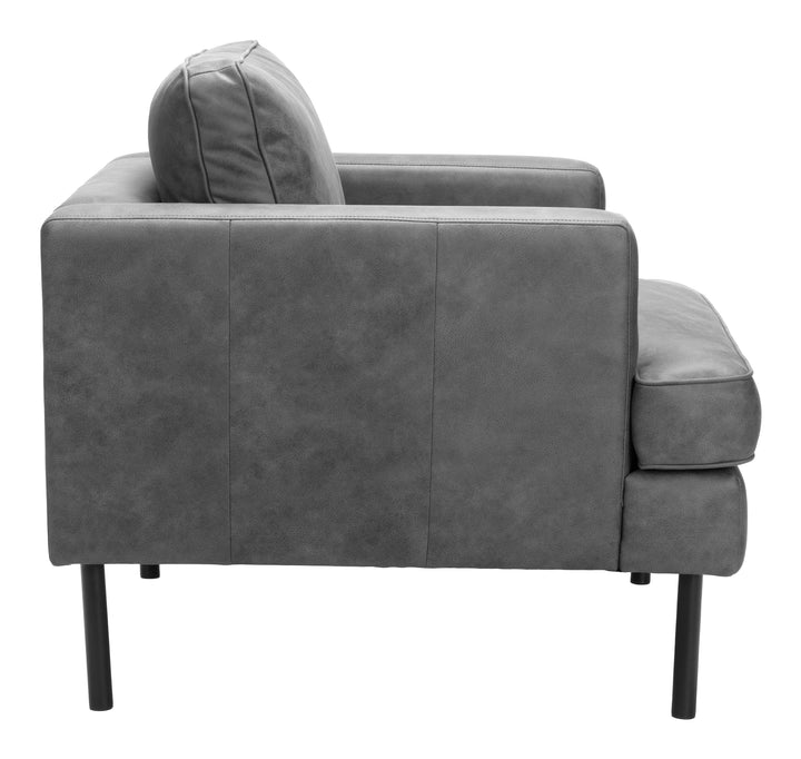 Zuo Decade Armchair Vintage Gray