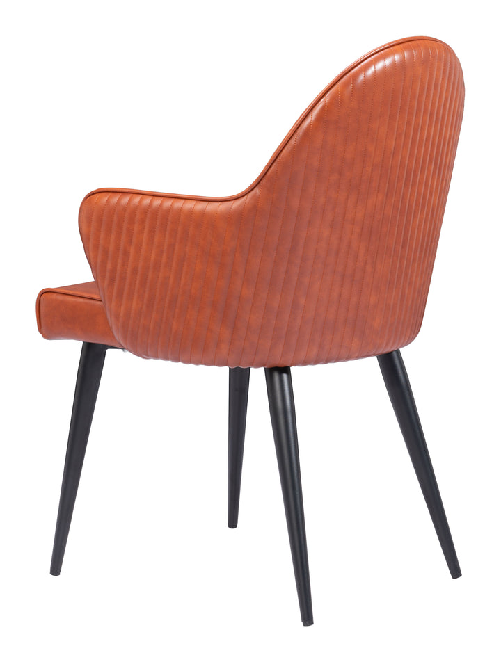 Zuo Silloth Dining Chair Brown