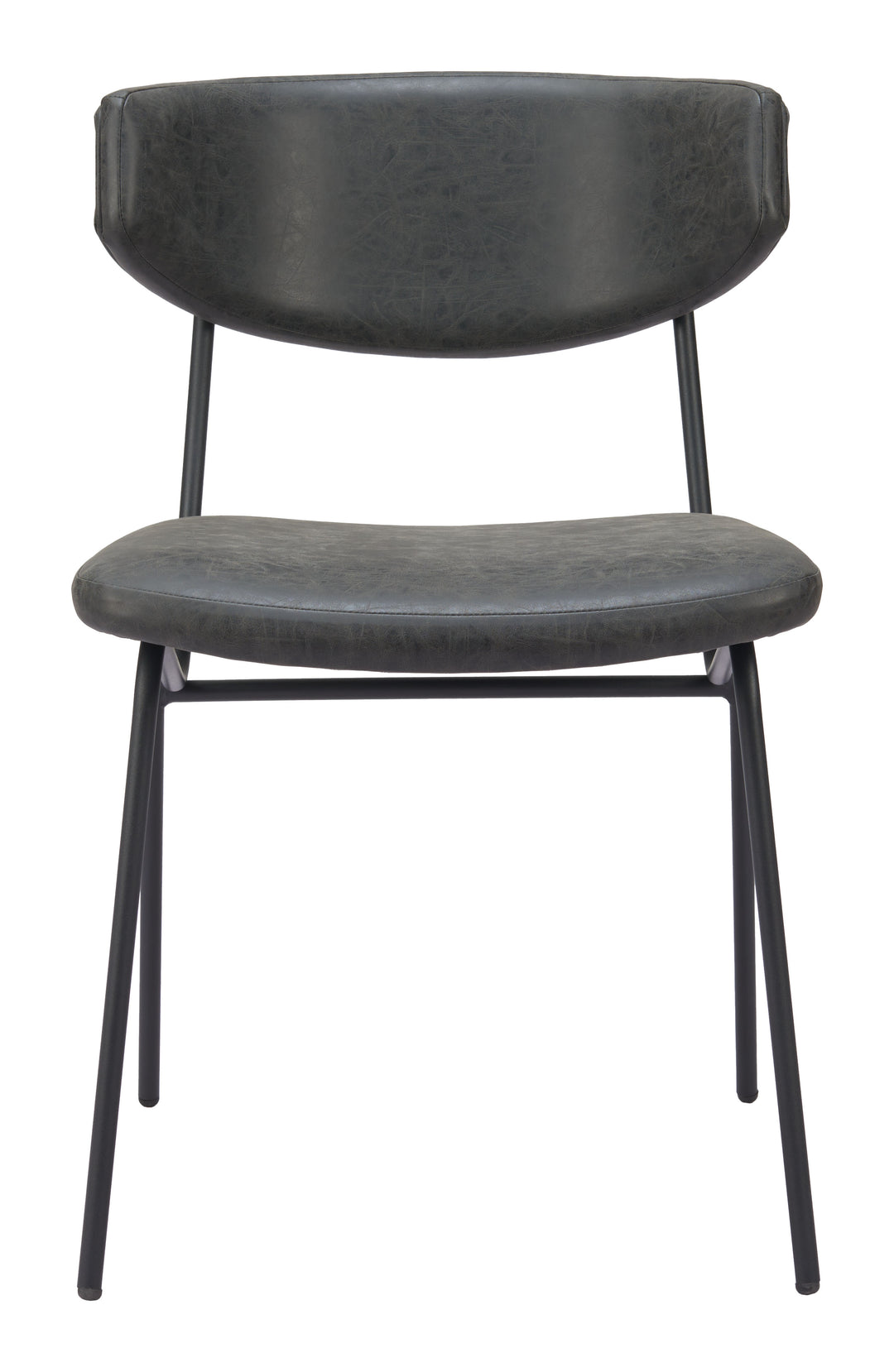 Zuo Charon Dining Chair (Set of 2) Vintage Black