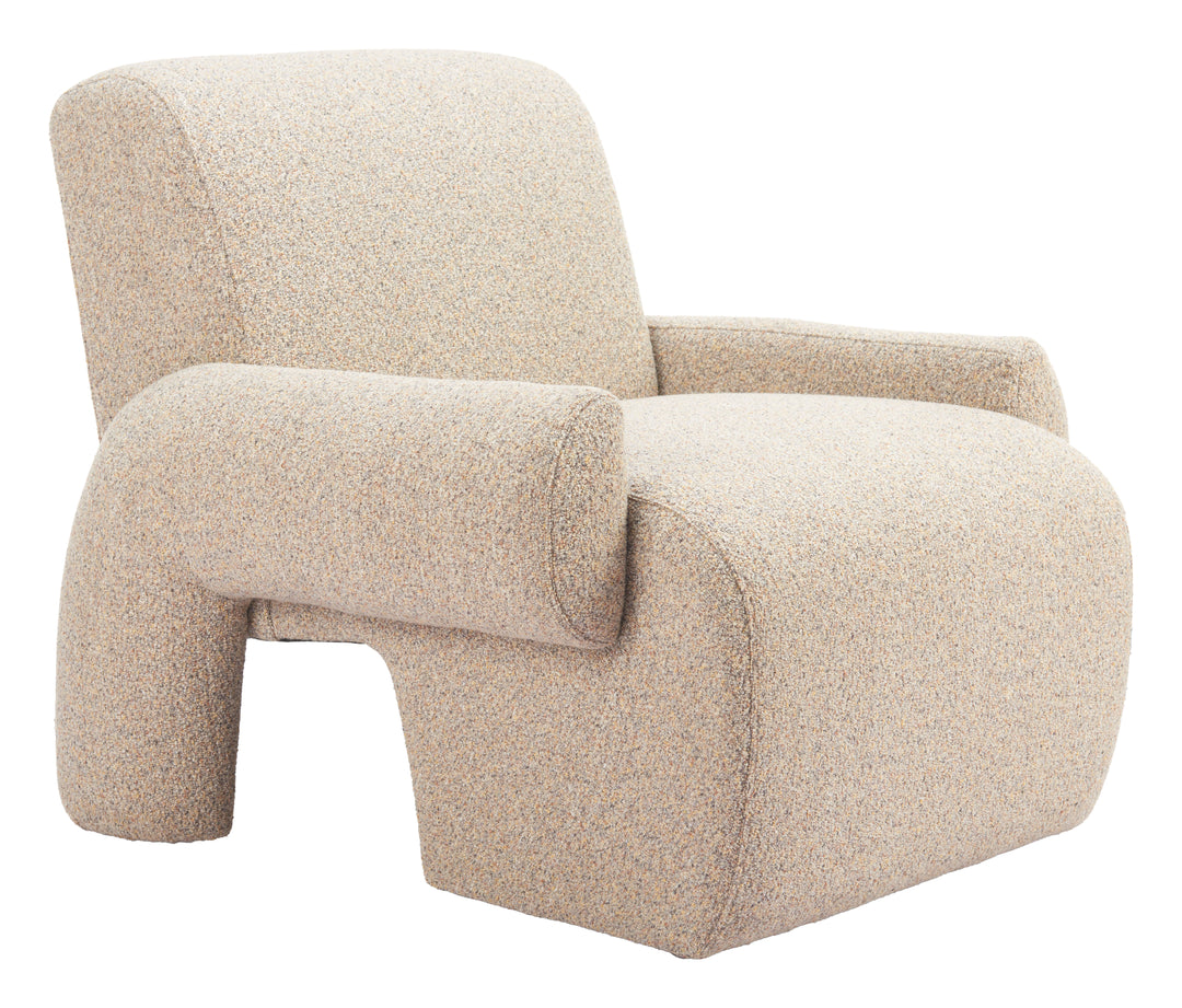 Zuo Rura Accent Chair Heathered Beige