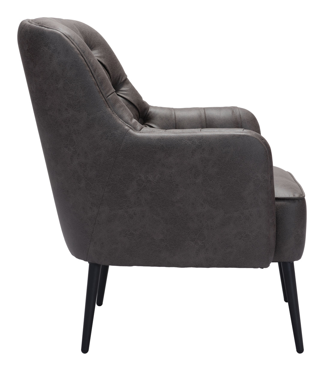 Zuo Tasmania Accent Chair Vintage Black