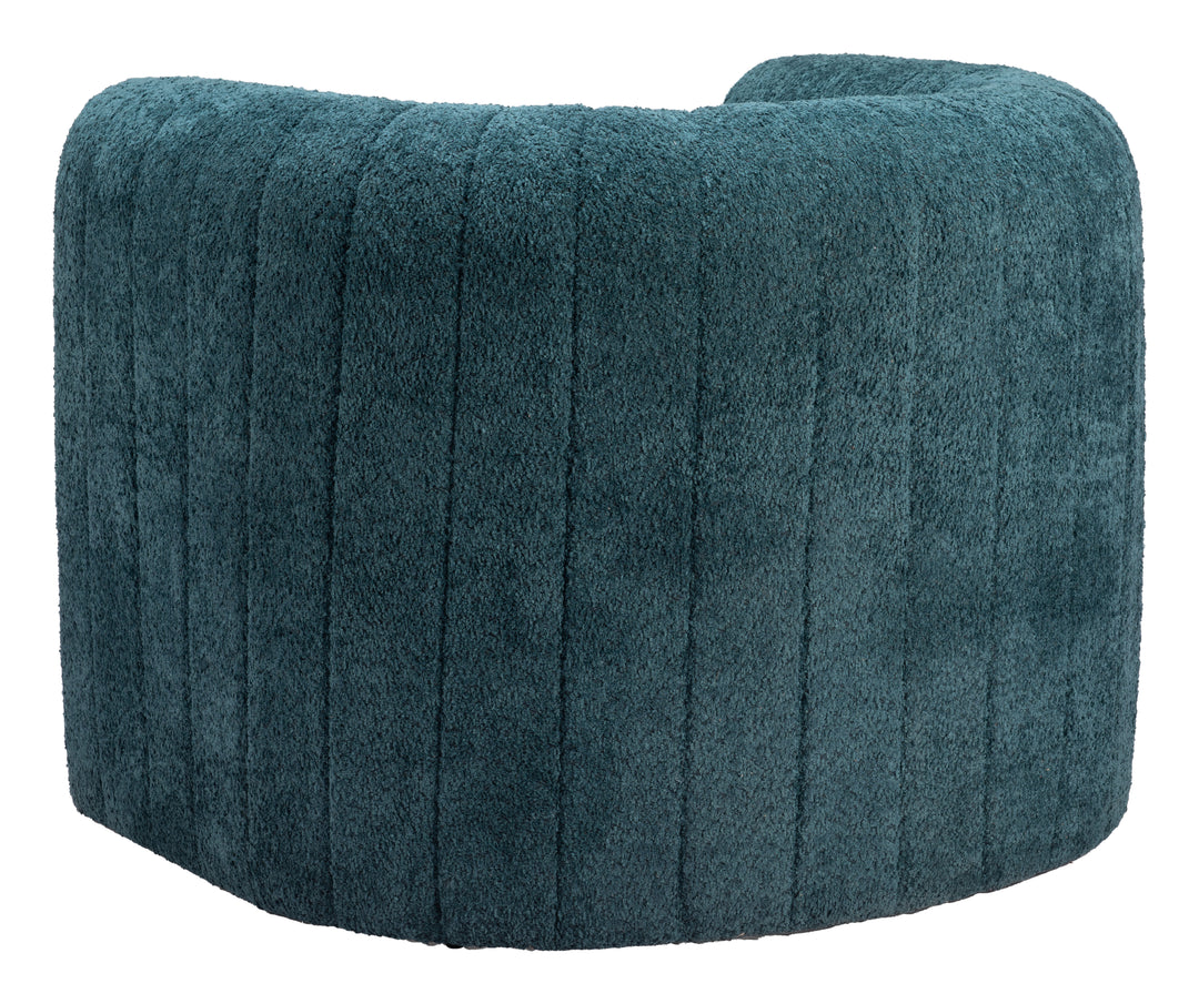 Zuo Viana Accent Chair Aquamarine