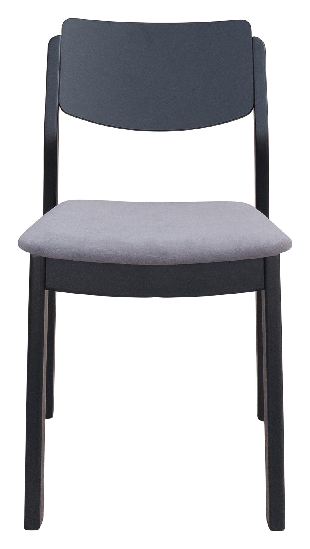 Zuo Desdamona Dining Chair (Set of 2) Gray & Black