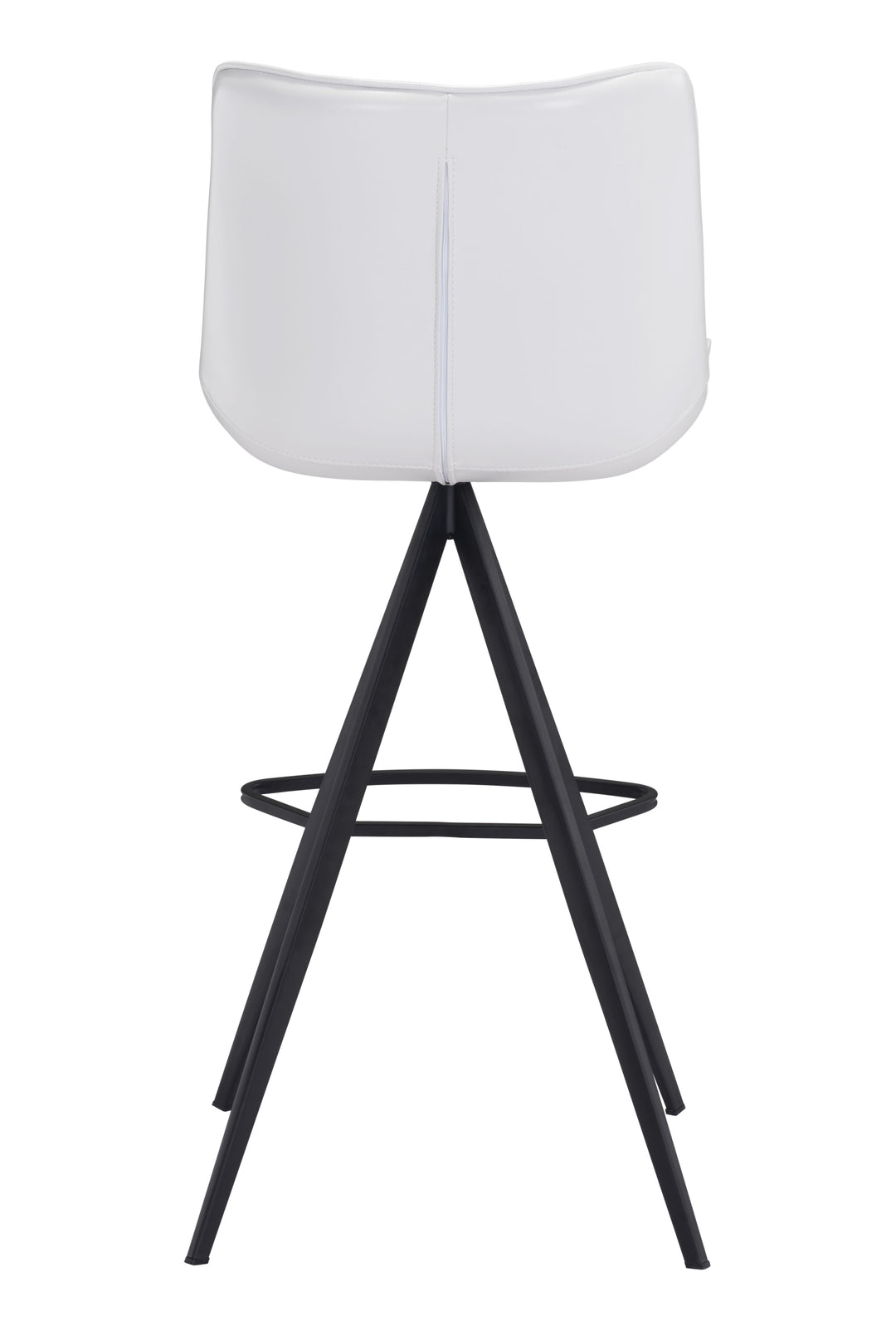 Zuo Aki Barstool (Set of 2) White & Black