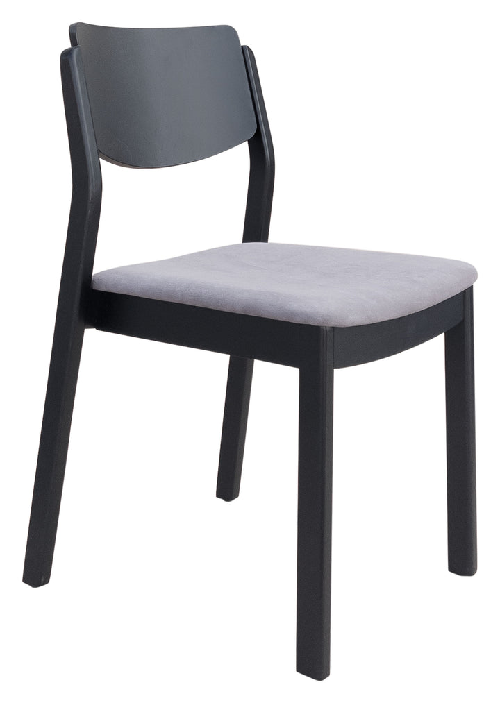 Zuo Desdamona Dining Chair (Set of 2) Gray & Black