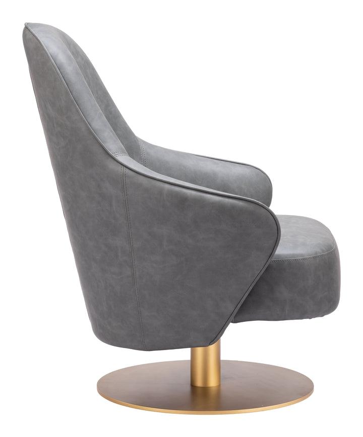 Zuo Withby Accent Chair Gray