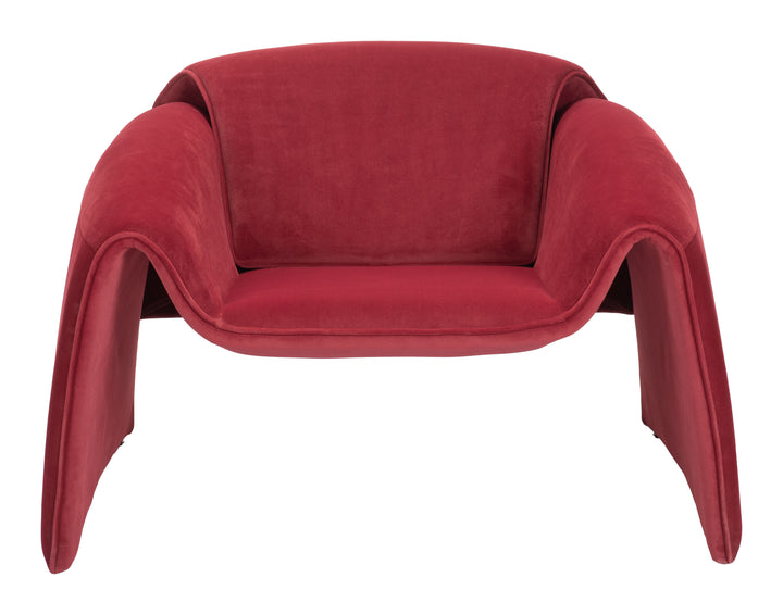 Zuo Horten Accent Chair Red