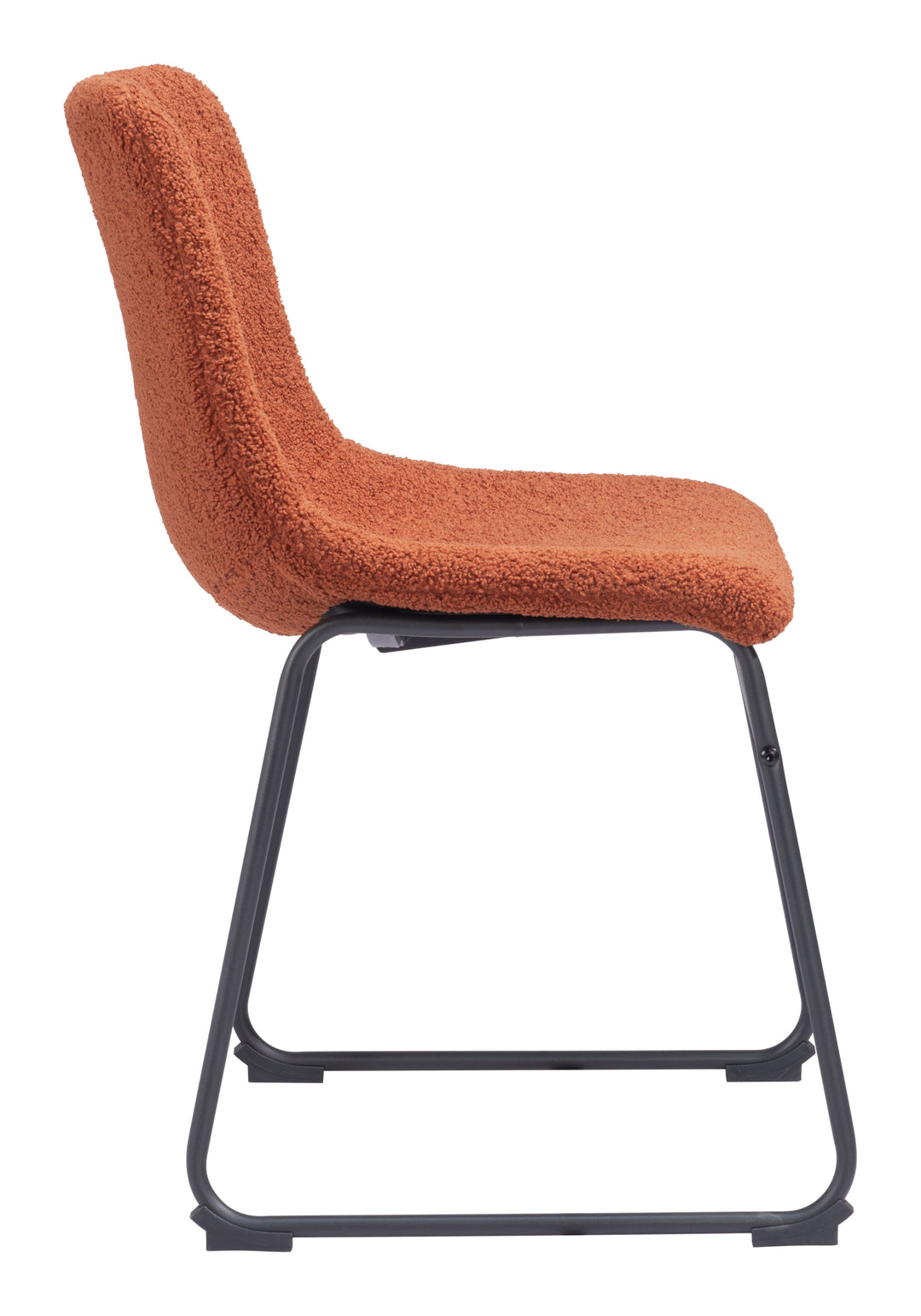 Zuo Smart Dining Chair (Set of 2) Burnt Orange
